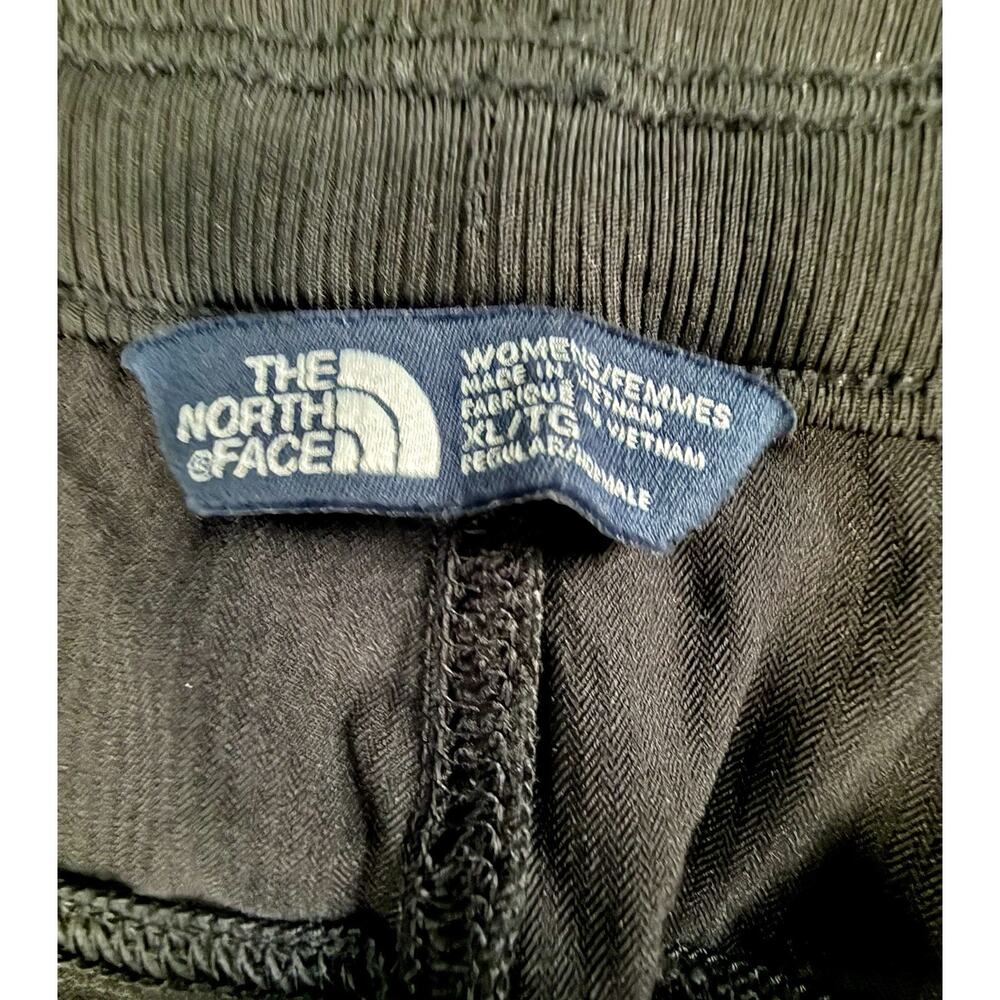 The North Face Pants Womens XL Black Elastic Waist Stretchy Joggers Casual - Picture 3 of 7